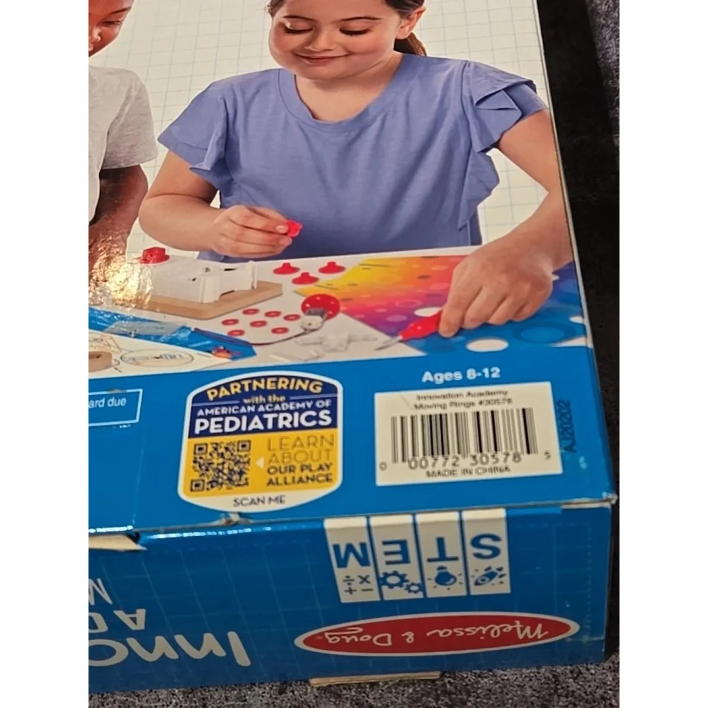 Melissa & Doug Innovation Academy STEM, Moving Rings Build It, New (164)